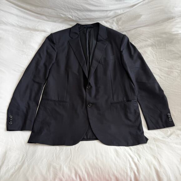 Ermenegildo Zegna Black Trofeo Comfort 10-Pocket Jacket Blazer Men’s 58R - Picture 1 of 16